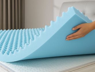 4 Inch Egg crate Mattress Topper