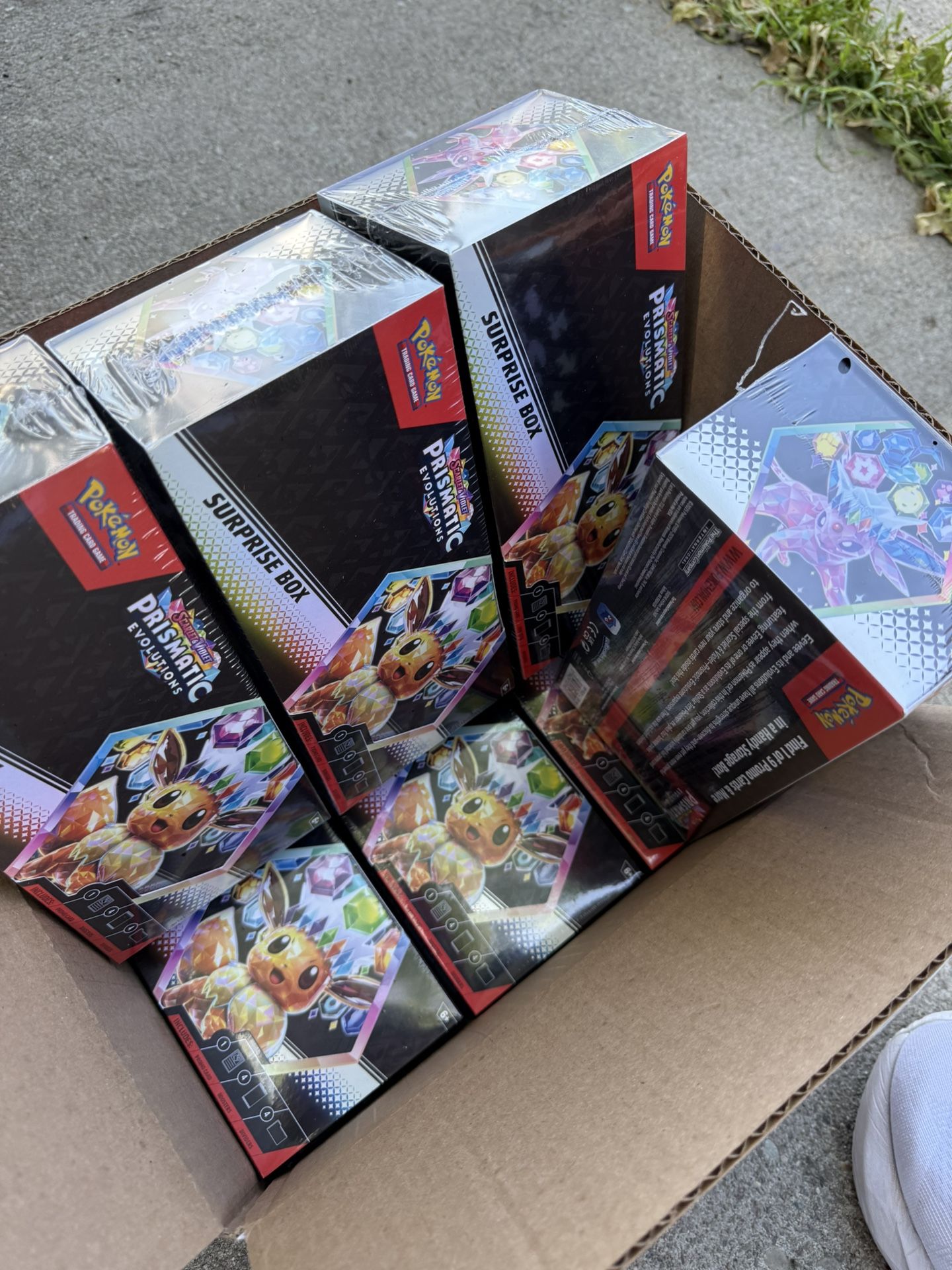 Pokemon Prismatic Evolutions Surprise Boxes