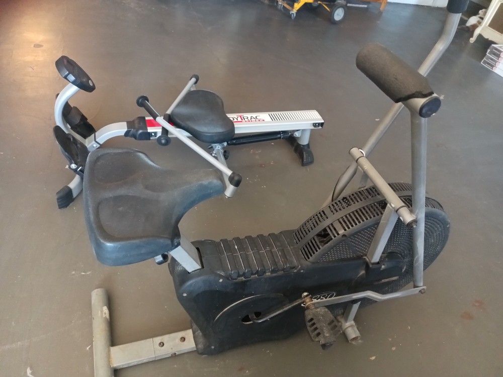 Exercise Bike & Rowing Machine