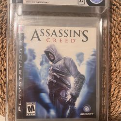 Assassin's Creed Sony PlayStation 3 PS3 Early Print Sealed New WATA 8.5 A+ Grade
