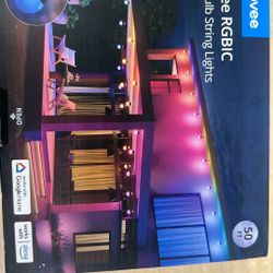 Govee RGBIC LED Bulb String Lights 50 Ft