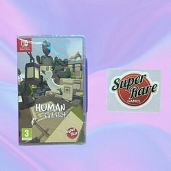 Human Fall Flat Nintendo Switch Super Rare Games SRG Sealed Game Missing Cards
