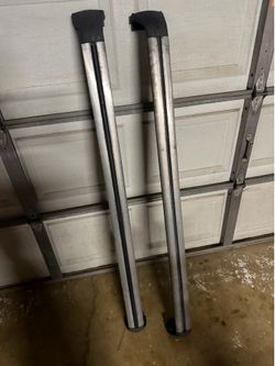Aluminum Roof Rack Cross Bars and rhino rack JEEP JL