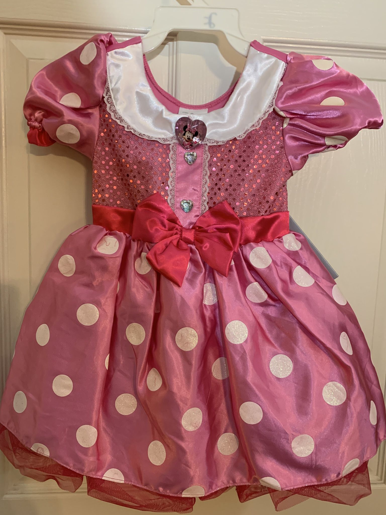 Gorgeous, Brand New, Disney Minnie Mouse Toddler Dress Size 3