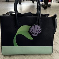 Loungefly Vintage ariel fin tail purse little mermaid bag satchel