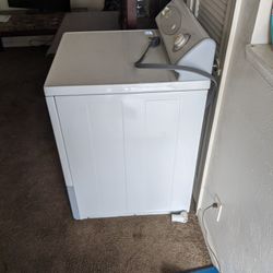 Amana Dryer...Nice China Hutch....Nice Cherry Kitchen Table With Chairs
