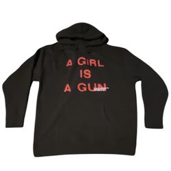 Pleasures “A GIRL IS A GUN” Hoodie Sz XL NEW WITHOUT TAGS