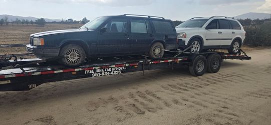 Cars trucks forklift tractor removal