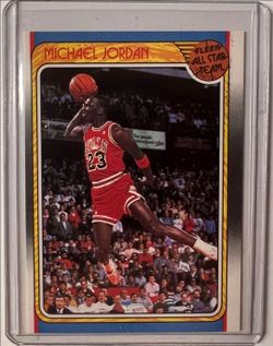 1988-89 Fleer #120 Michael Jordan All-Star Card Mint