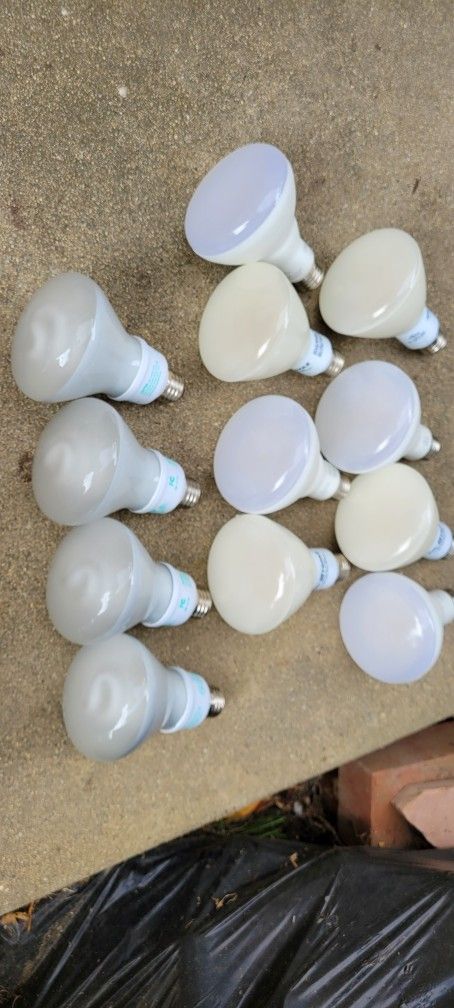 8x LED Flood and 7x CFL Flood Lights