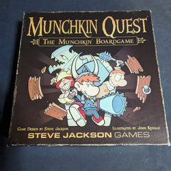 Munchkin Quest 1 & 2 1st Edition 1st Printing Steve Jackson Games