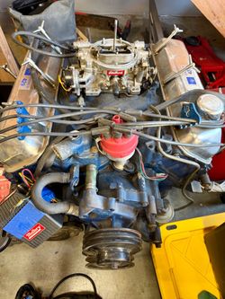 Big Block Ford 429 and transmission