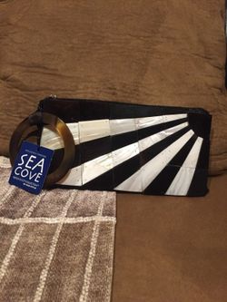 Beautiful mother of pearl clutch