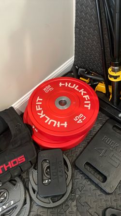 Barbell stand, 45 lbs weight, barbell