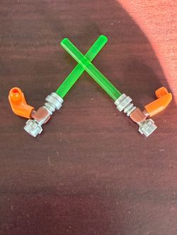 LEGO Star Wars 2 Green Lightsabers ONLY