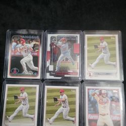 Mike Trout Baseball Cards Lot