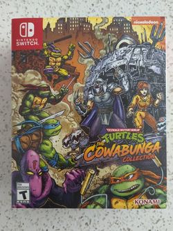 Sealed Teenage Mutant Ninja Turtles TMNT Cowabunga Collection Switch