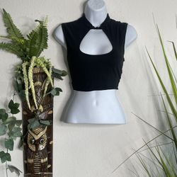 Black Crop Top