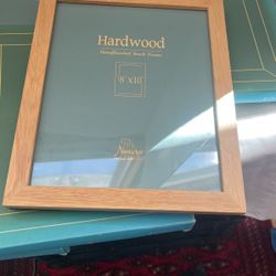 3 8x10” Hardwood Beech Frames For Certificates Or Photos