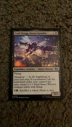 Magic the Gathering TMNT,  Lord Dregg, Insect Invader