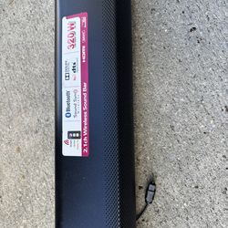 LG Soundbar And subwoofer