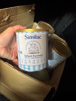 New Similac Pure bliss 12.4oz cans sell or trade for Enfamil 12oz cans