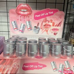 Peel Off Lip Tint $7each 