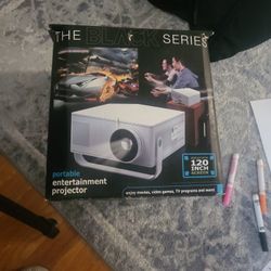 Portable Home Theater Projector 120"