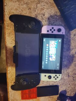 Nintendo Switch Console with JC200 Controller and 4 Games