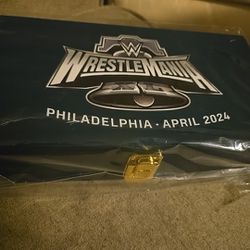 Hello, I have my Royal Rumble/Wrestlemania 40 side plate collection for sale that I'm looking to part ways with. Everything is in very great condition