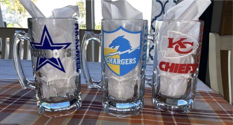 Customized beer mugs