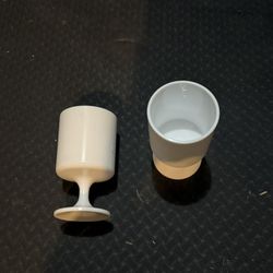 White Goblets