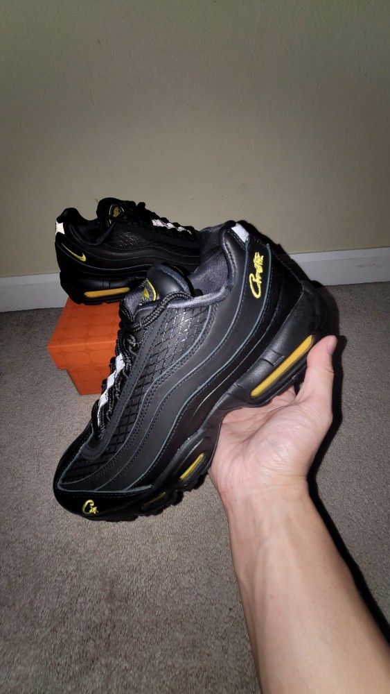 Nike Air Max 95 Corteiz Honey Black Size 8