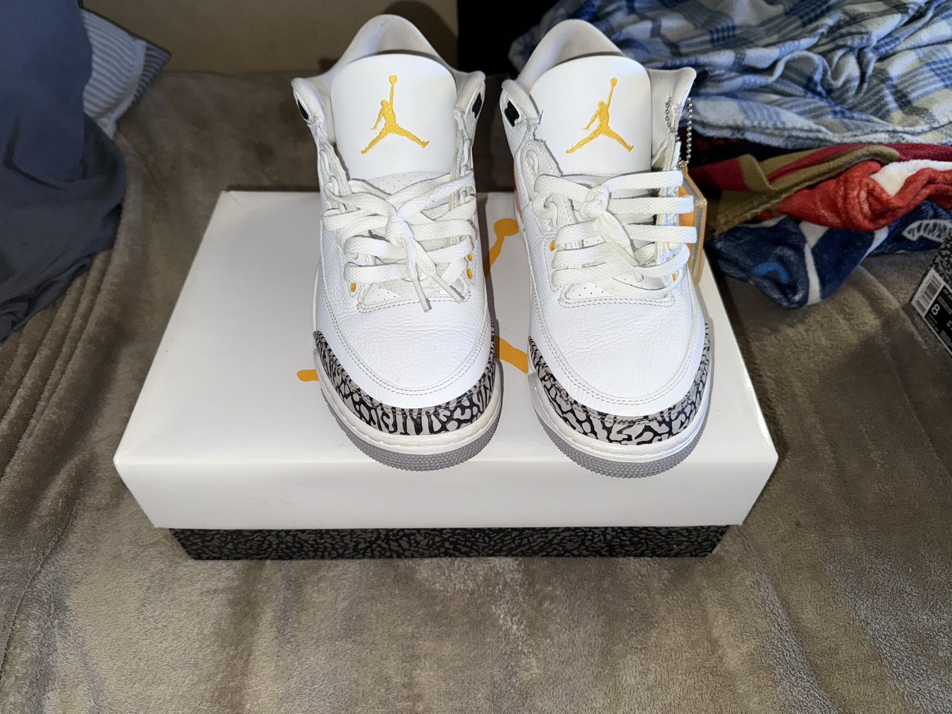Jordan Orange Laser
