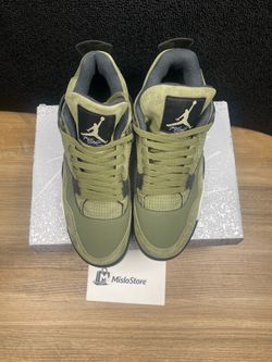 Jordan 4 Retro SE Craft Medium Olive Men's