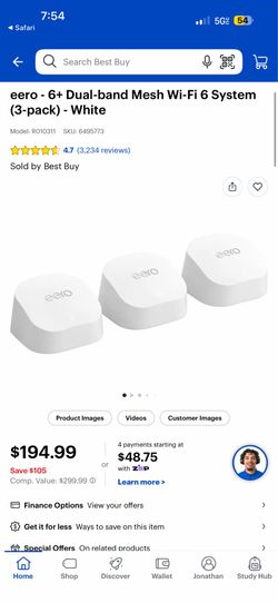 eero 6+ WiFi Extenders