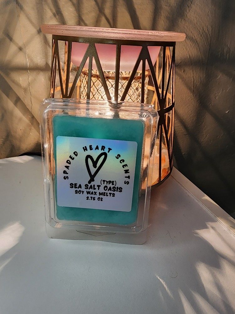Sea Salt Oasis (Type) Handcrafted Natural, Coconut-Soy Wax Melts