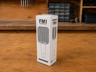 Samson FM1 Dynamic Instrument Microphone New in Box