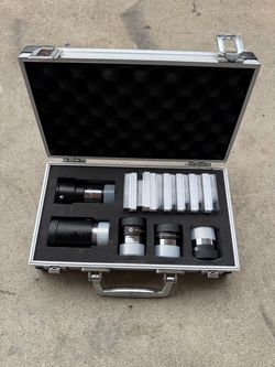 ZHUMELL Astronomical 12 Piece 1.25" Telescope Eyepiece and Filter Accessory Kit