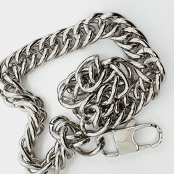 "9mm stainless steel manual buckle flat wire double buckle bracelet, BL155 Thumbnail