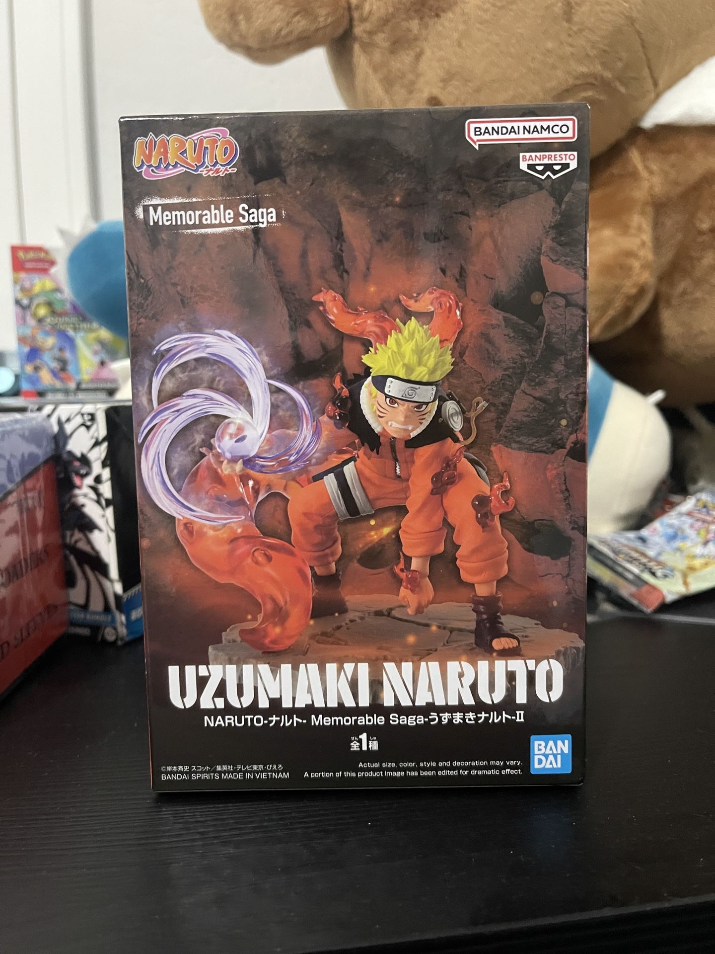 The Banpresto Naruto Memorable Saga Uzumaki Naruto figure
