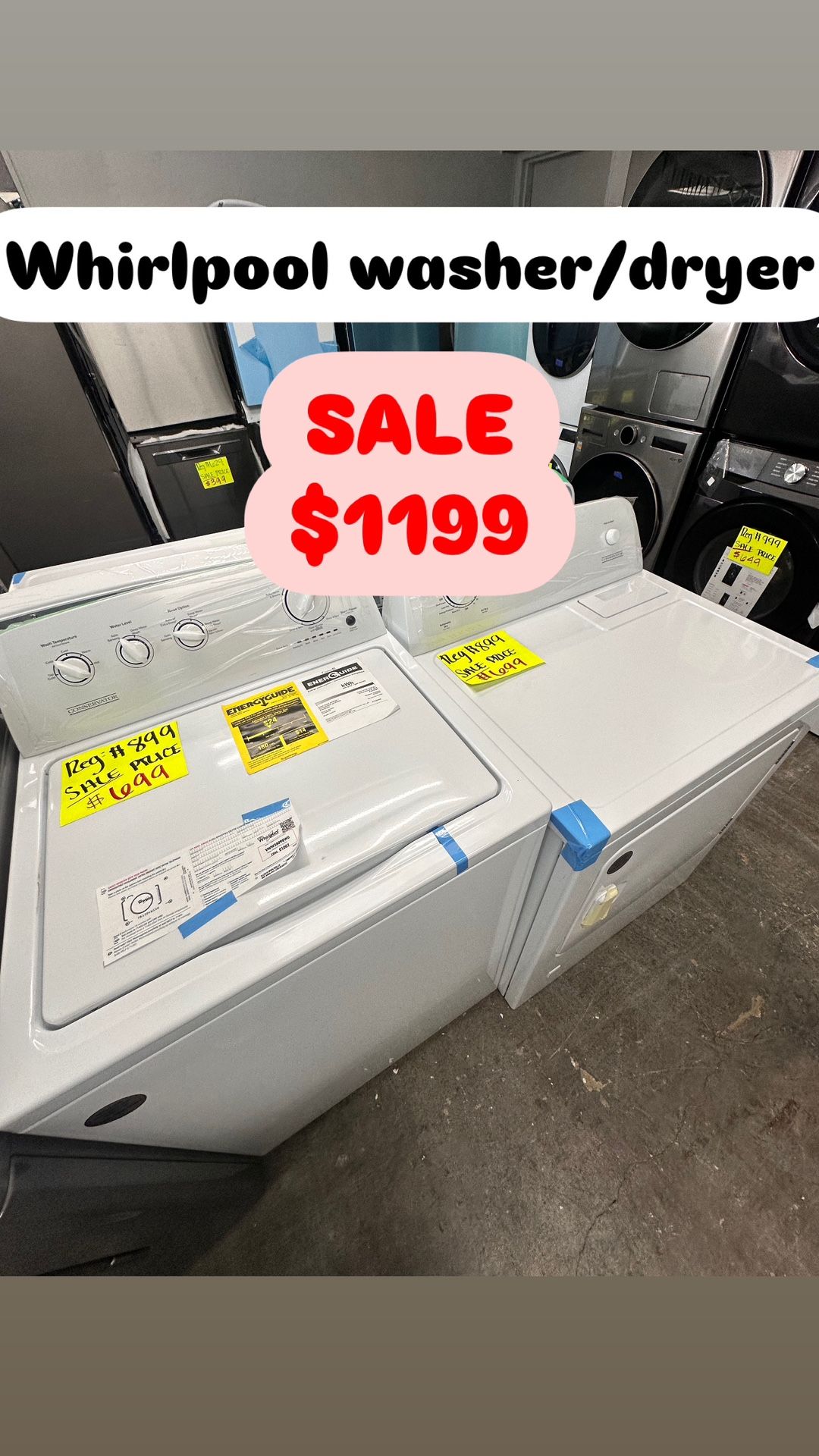 Whirlpool Washer And Dryer Set