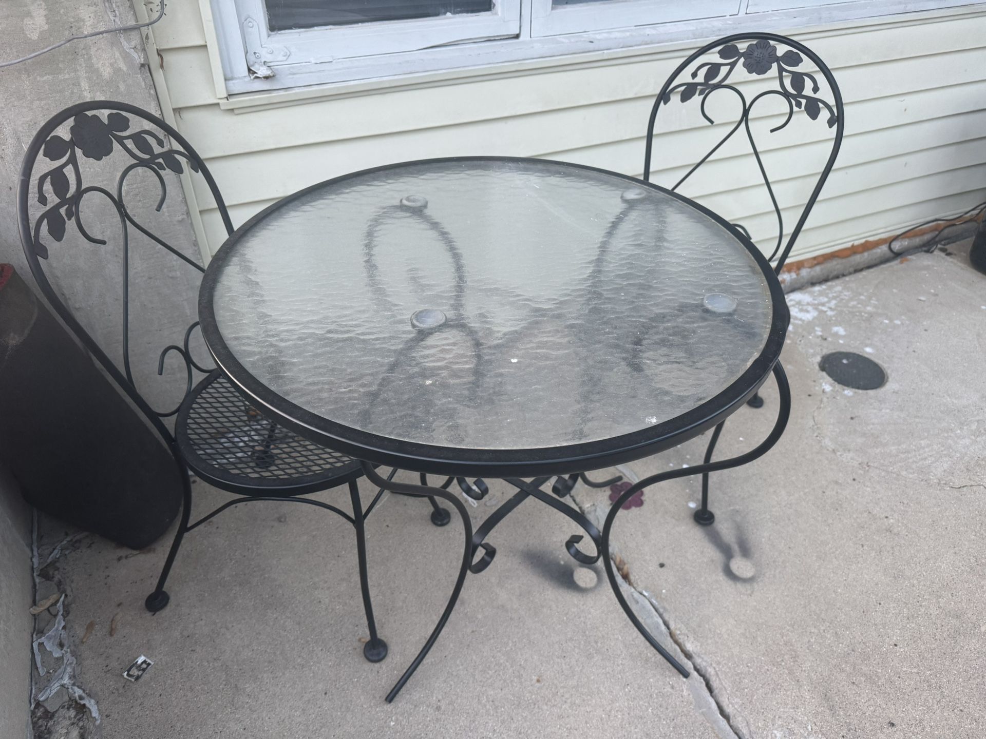 Front Table And chairs