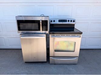 Range Dishwasher Microwave Stainless Steel 60 Day Warranty