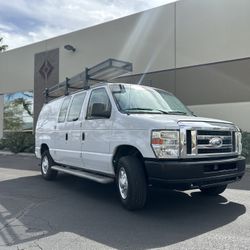2014 Ford E250 Cargo Van With Roof Rack