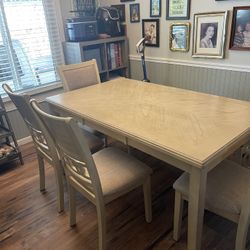Dining Table And Chairs 