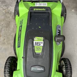 Greenworks Electric Lawnmower