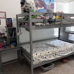 Bonk Bed With Desk Used, But It’s Like New