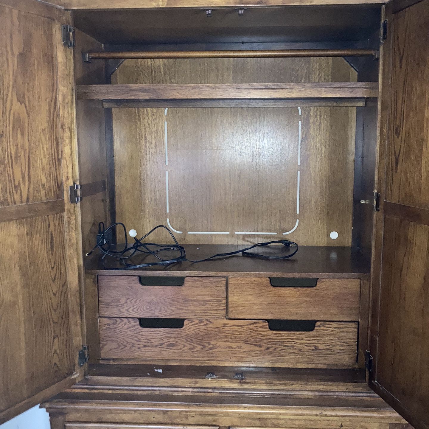 Like New, Traditional Armoire w/ drawers!