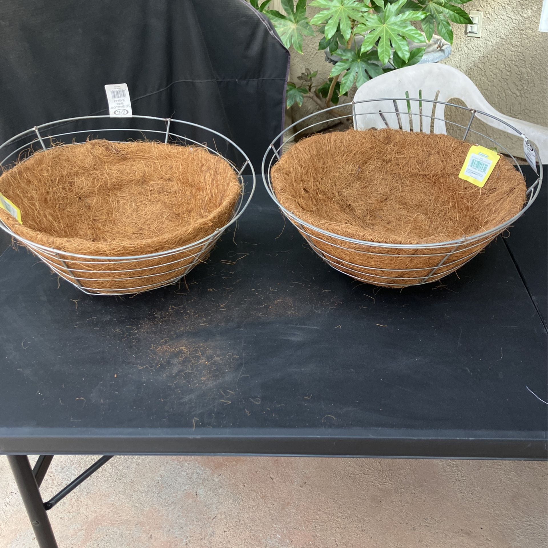 Two Hanging Plant Holders